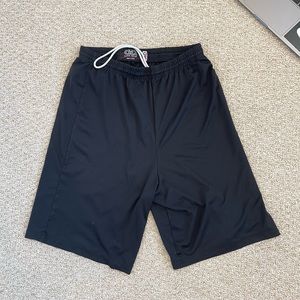 Black Game Gear Athletic Performance Shorts